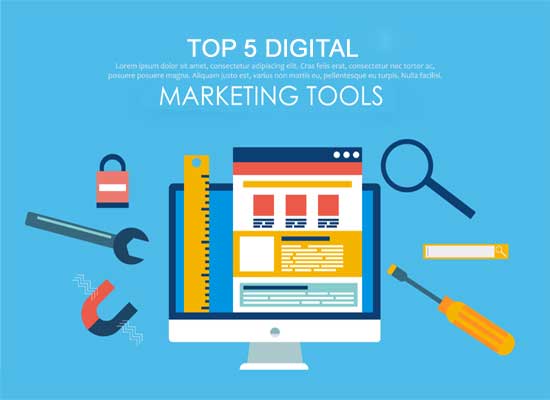 top 5 digital marketing tools