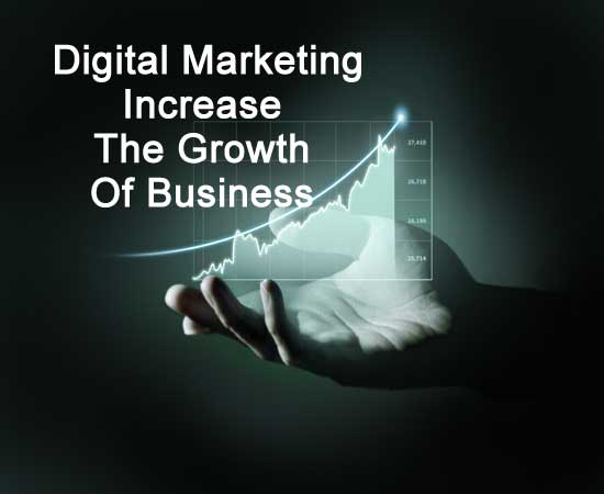 digital marketing increase in growth